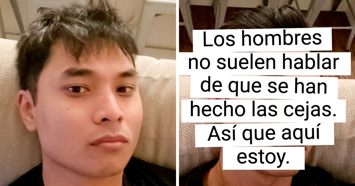 15 Personas probaron añadir expresividad a sus cejas y quedaron asombradas con el resultado