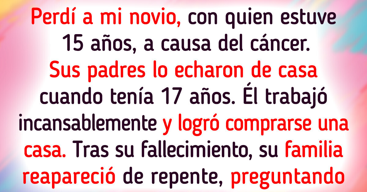 Me niego a entregarle la casa de mi difunto novio a sus padres Me niego a entregarle la casa de mi difunto novio a sus padres