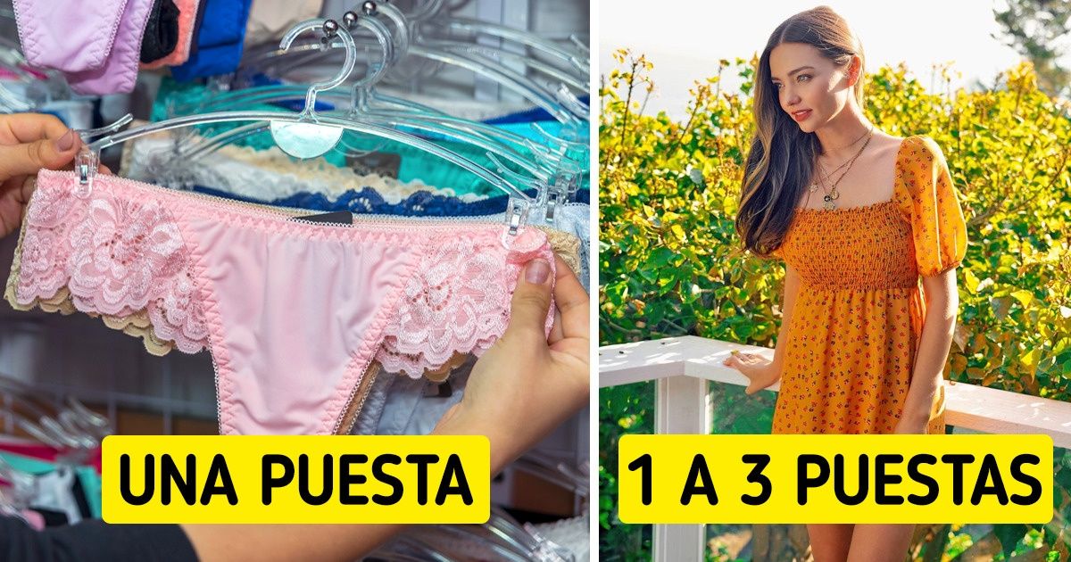 Descubre durante cuánto tiempo puedes usar estas 10 prendas antes de meterlas en la lavadora Descubre durante cuánto tiempo puedes usar estas 10 prendas antes de meterlas en la lavadora