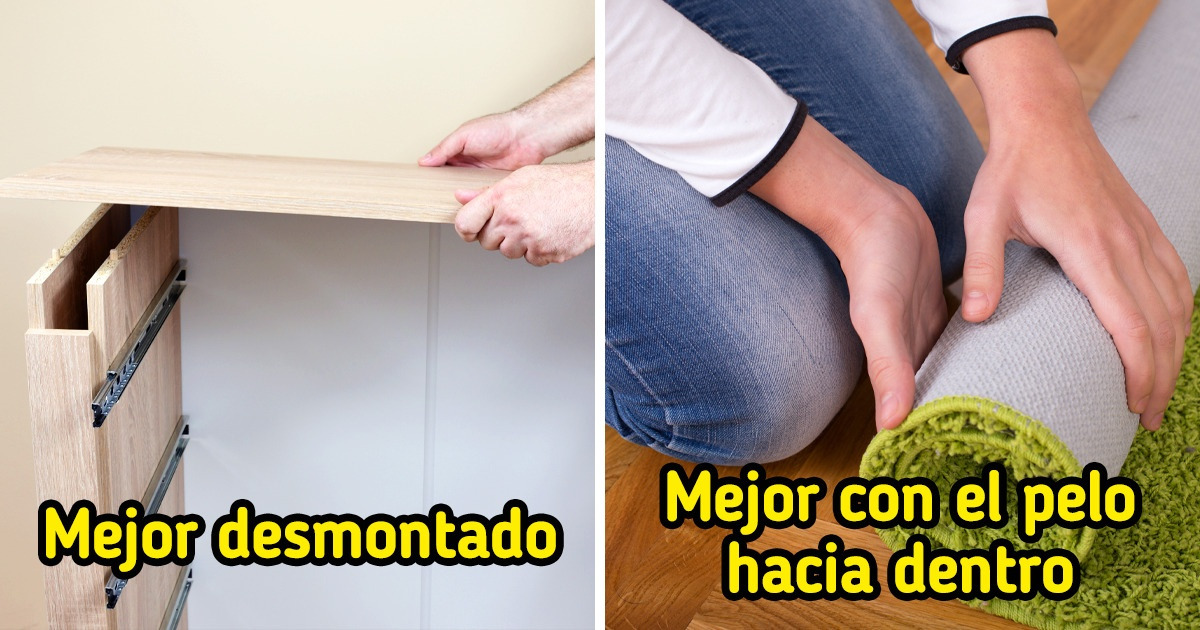 10 Aspectos a tener en cuenta para empaquetar nuestras cosas cuando llega la hora de la mudanza