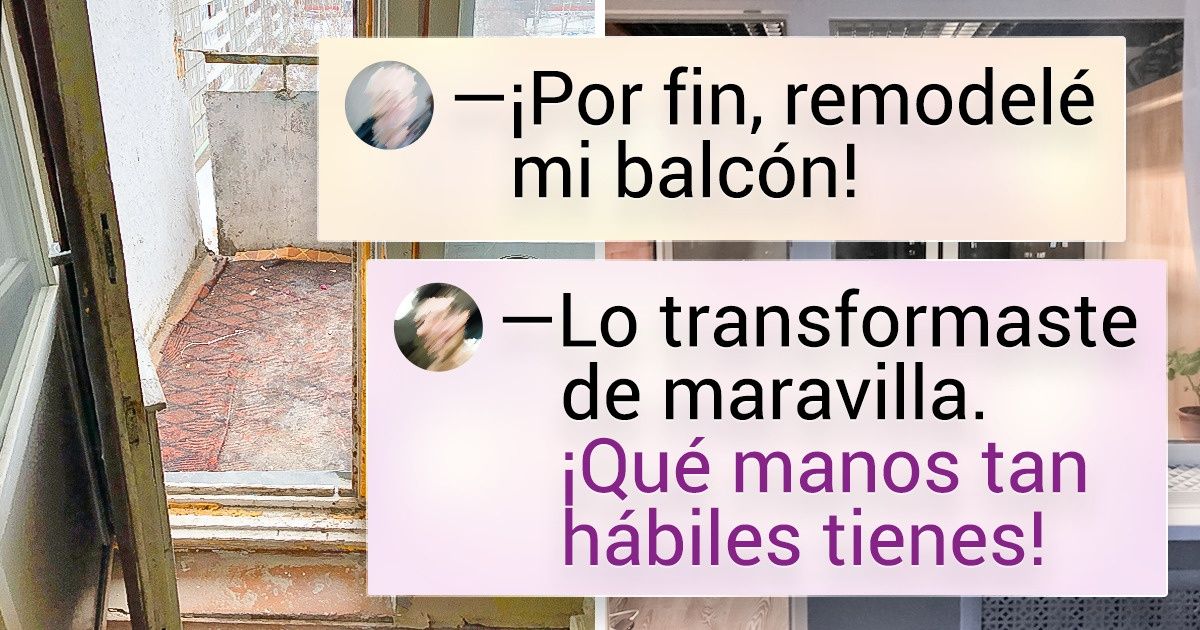 15 Personas que crearon un balcón acogedor con tan solo un poco de dinero y una gran idea 15 Personas que crearon un balcón acogedor con tan solo un poco de dinero y una gran idea