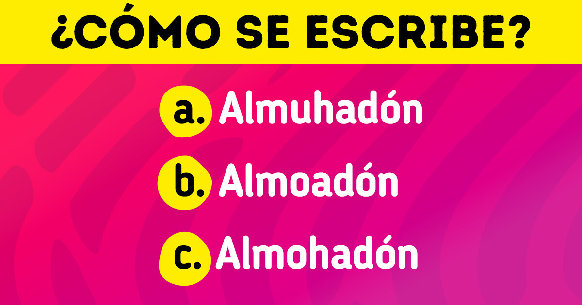 [Test]: Detecta la palabra bien escrita en menos de 5 segundos