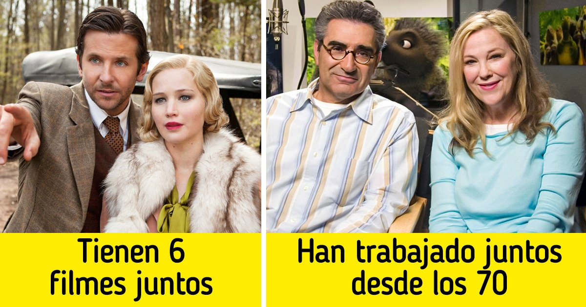15 Parejas de actores que tienen tanta química que aparecieron juntos en varios proyectos 15 Parejas de actores que tienen tanta química que aparecieron juntos en varios proyectos
