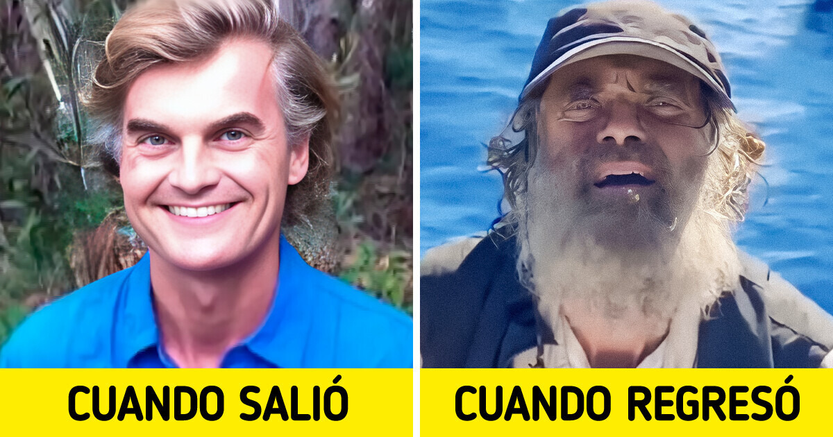Naufrágo es rescatado y enternece al ver con quién compartió varios meses en el mar