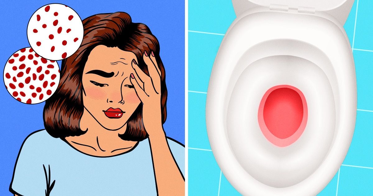 10 Señales perturbadoras que demuestran que tu cuerpo carece de hierro