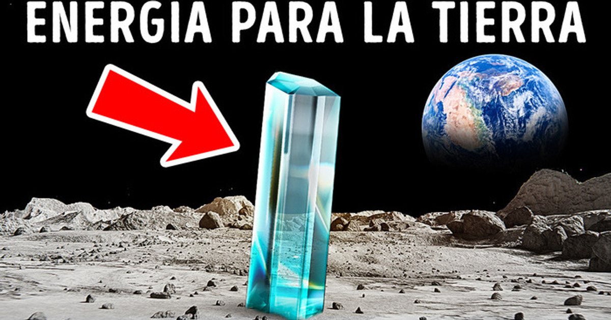 Este cristal lunar podría suministrar energía a la Tierra por 45 000 años
