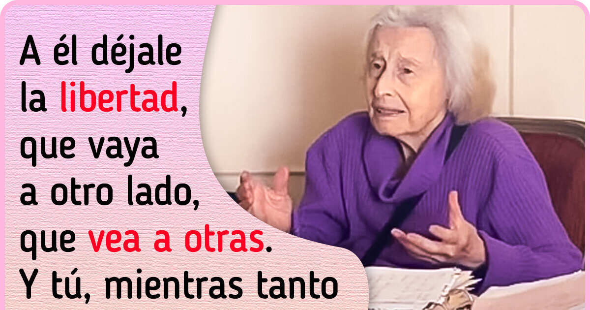 Abuelita revela los tips para ser feliz en pareja y causa furor en las redes Abuelita revela los tips para ser feliz en pareja y causa furor en las redes