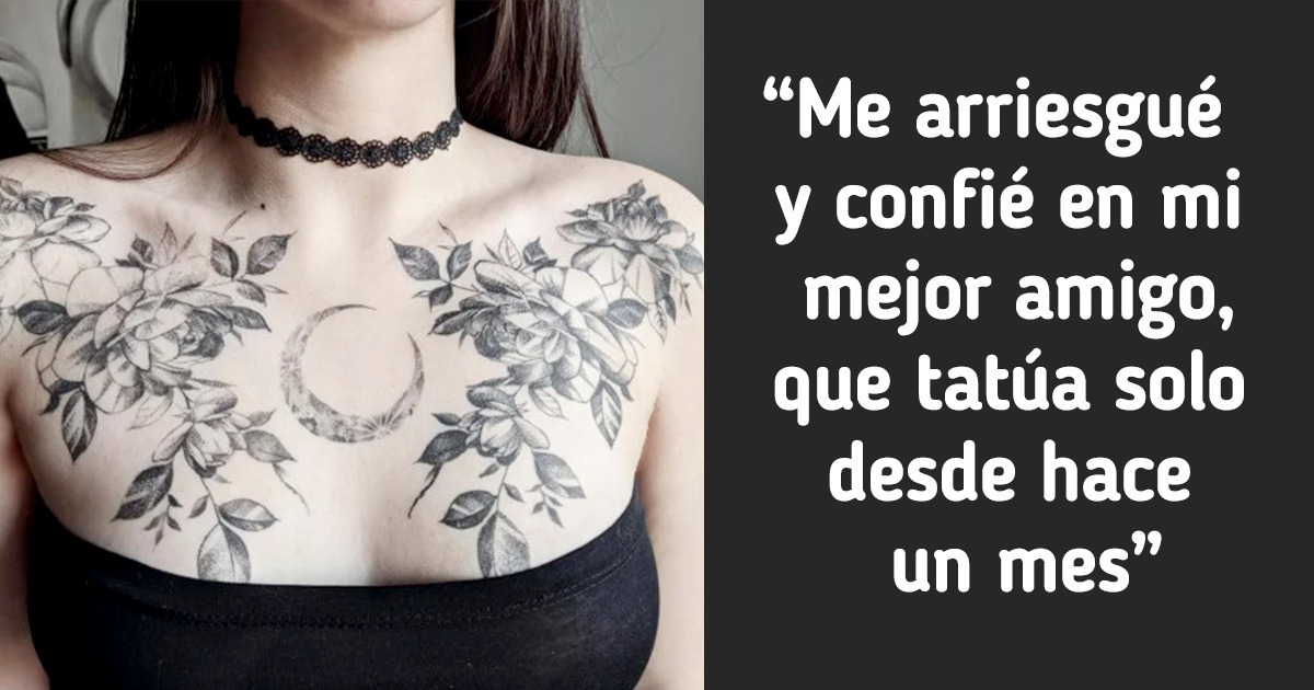 22 Personas que se sorprendieron gratamente luego de tatuarse y nos recuerdan que hay sustos que dan gusto