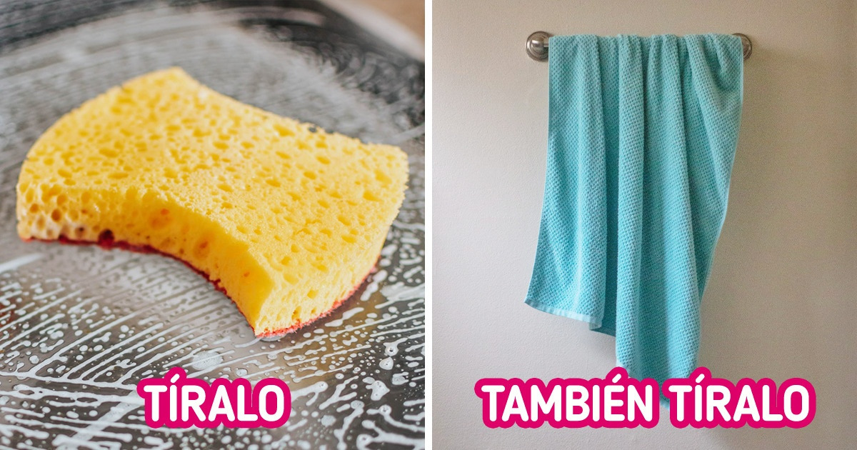 10 Objetos que podemos tener en casa y que deben ser cambiados ya mismo