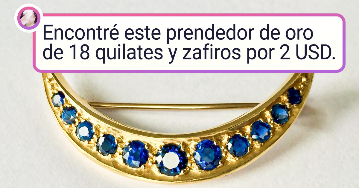 18 Afortunados que encontraron artículos únicos a precio muy bajo en las tiendas de segunda mano