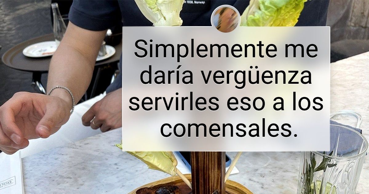 19 Personas que por un largo tiempo no se atreverán a volver a comer en un restaurante