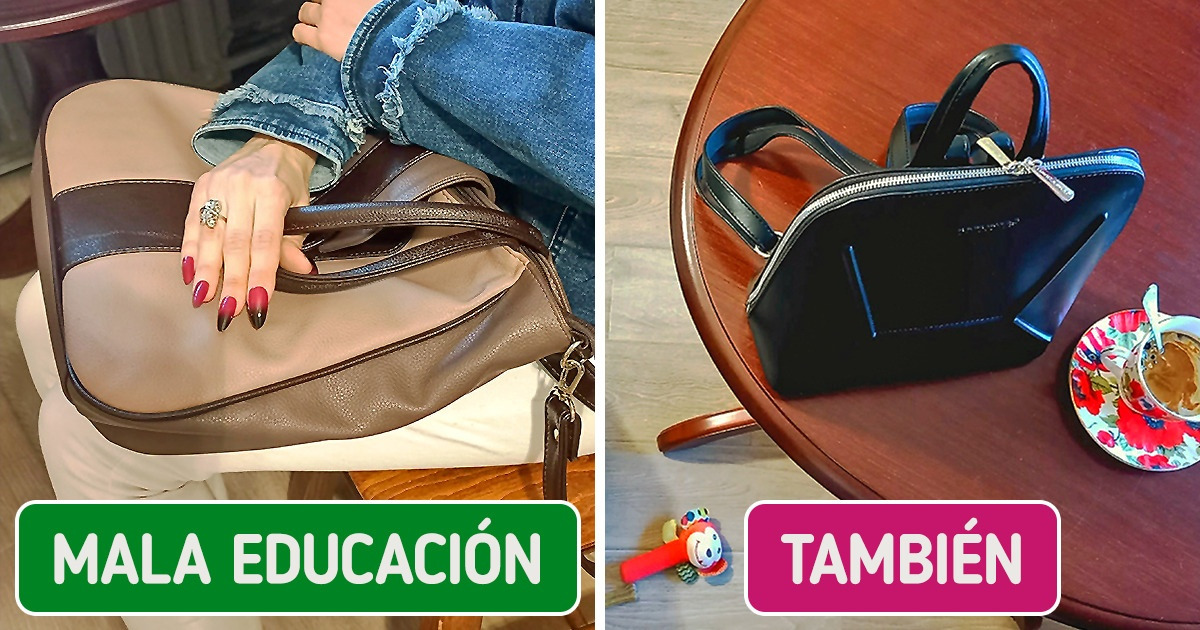 10 Reglas de etiqueta al usar un bolso que vale la pena conocer