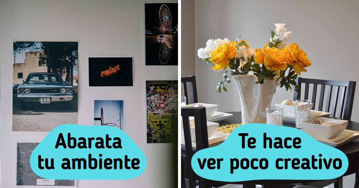 12 Tendencias de decoración que abaratan los ambientes por haberse quedado en el pasado 12 Tendencias de decoración que abaratan los ambientes por haberse quedado en el pasado