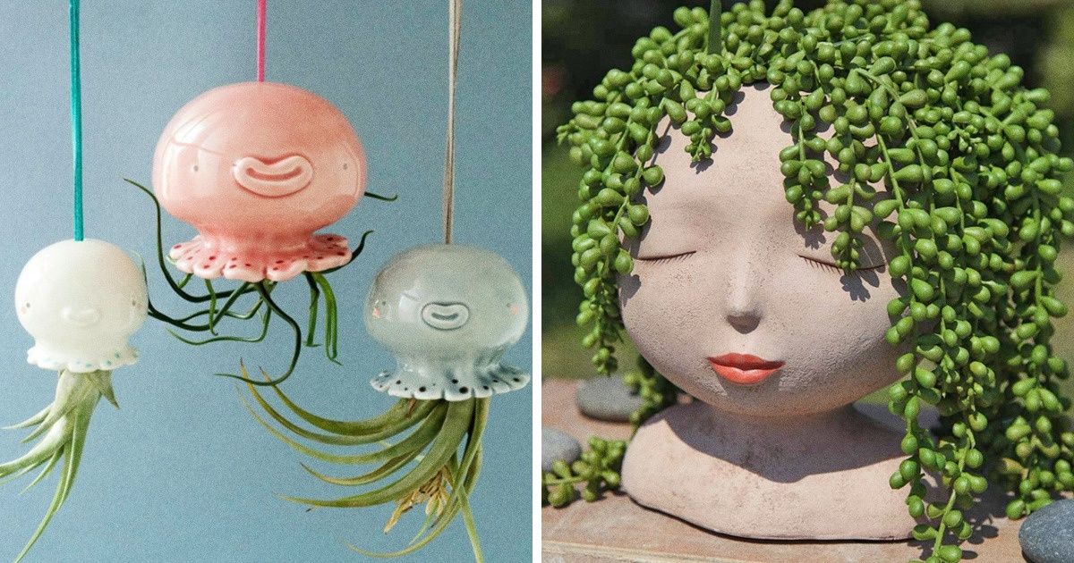 14 Macetas que eclipsarán tus plantas de interior con su aspecto elegante 14 Macetas que eclipsarán tus plantas de interior con su aspecto elegante