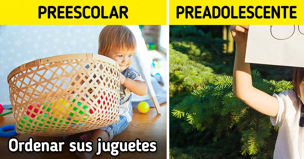 15 Habilidades que tu hijo debería adquirir según su edad que le facilitarán la vida 15 Habilidades que tu hijo debería adquirir según su edad que le facilitarán la vida