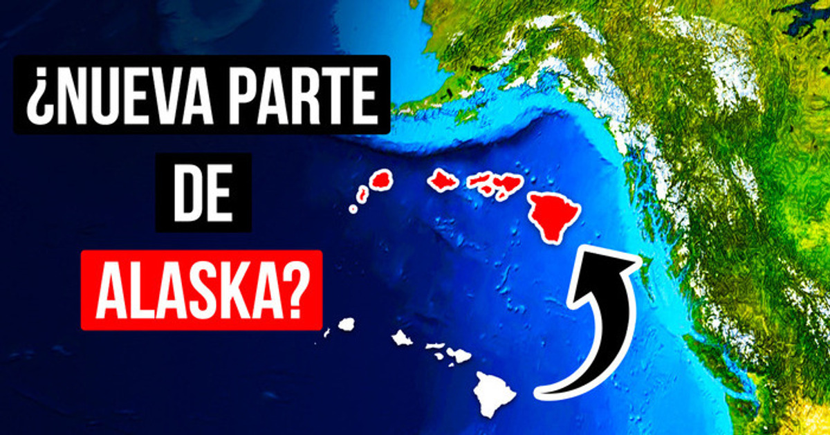 Algo acerca a Hawái hacia Alaska cada año Algo acerca a Hawái hacia Alaska cada año