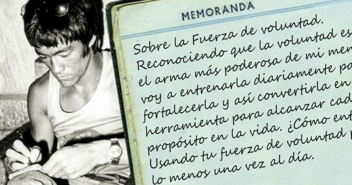 Los secretos mentales de Bruce Lee para fortalecer el espíritu