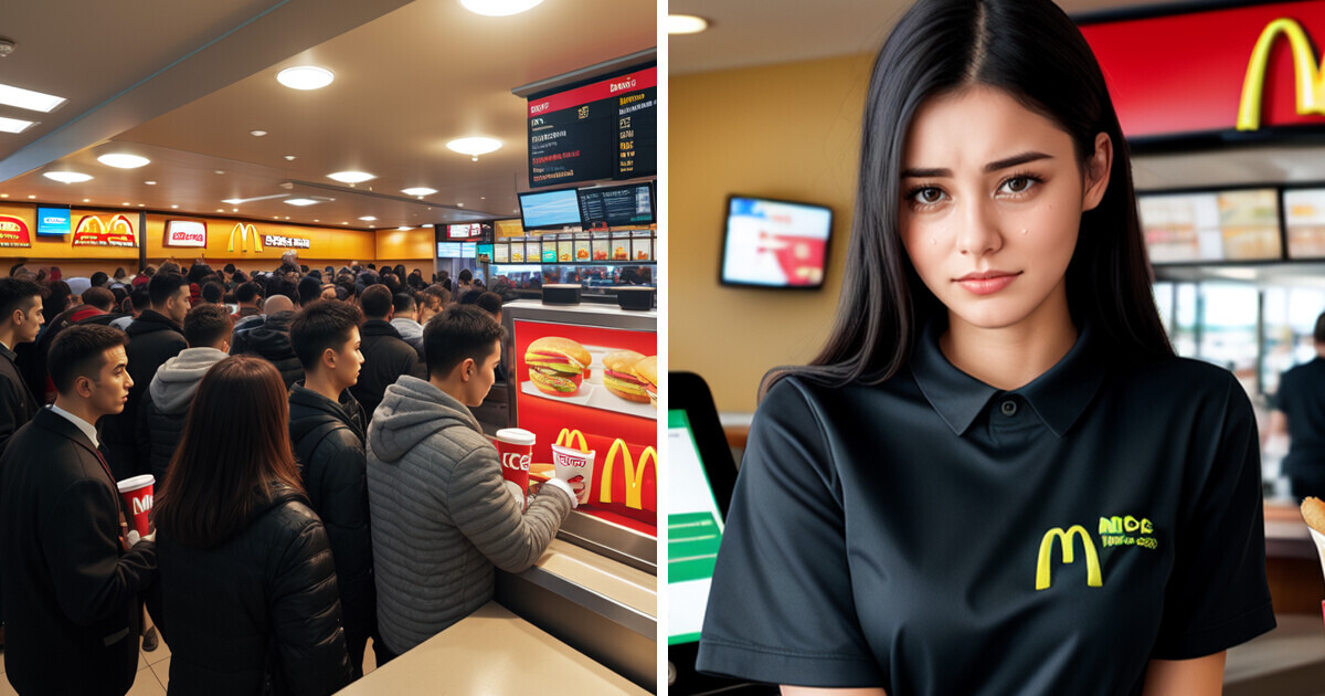 Trabajo en un restaurante de comida rápida y quiero revelar la realidad detrás de las horas pico laborales