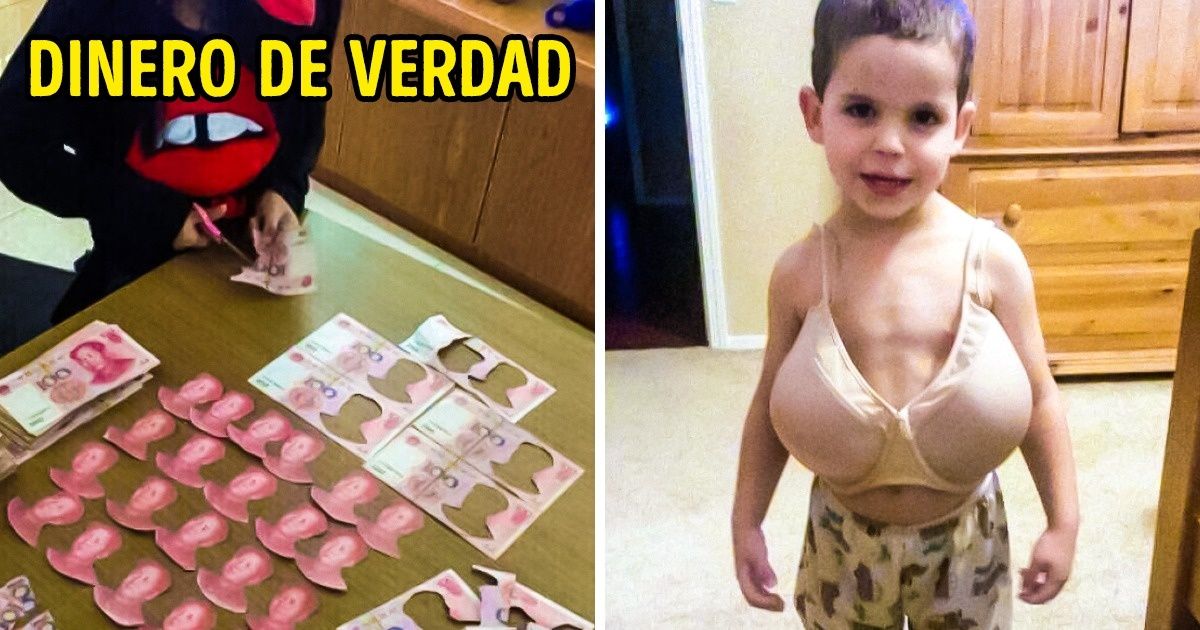 20+ Fotos que demuestran que los niños son una fuente infinita de diversión