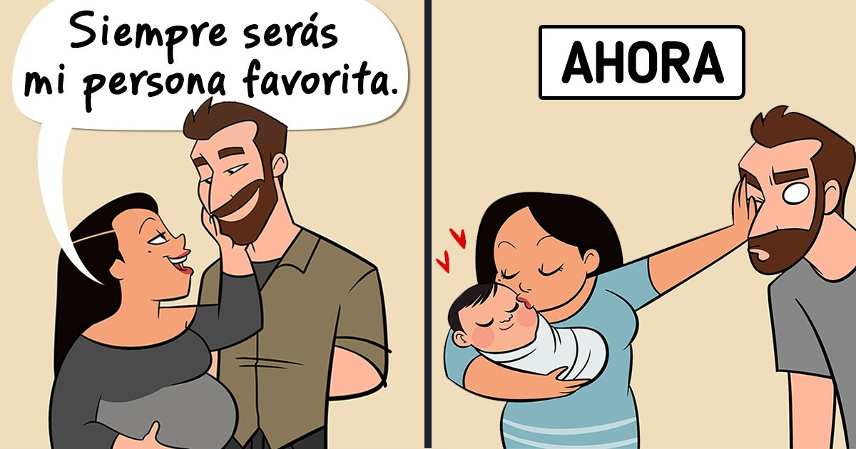 Una artista ilustra las dificultades cotidianas de ser esposa y madre, y nos identificamos tanto que no podemos evitar sonreír