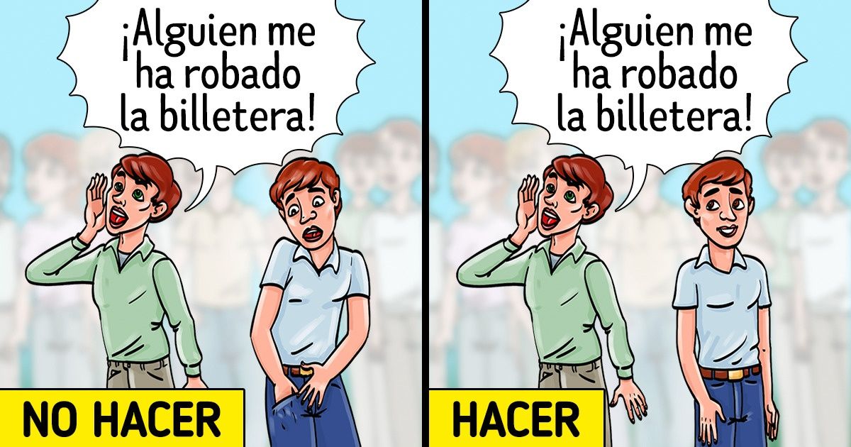 10 Trucos para protegerte de los carteristas