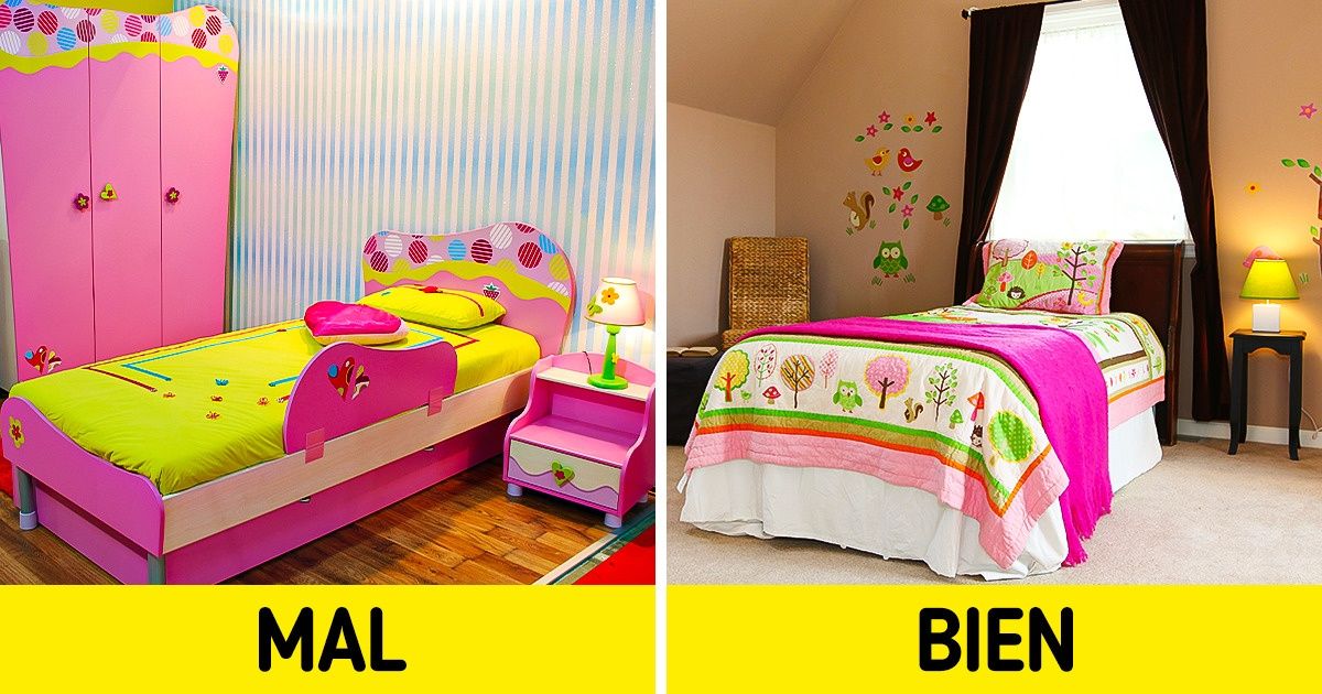 Ideas para decorar una habitación infantil, sin cometer los errores típicos