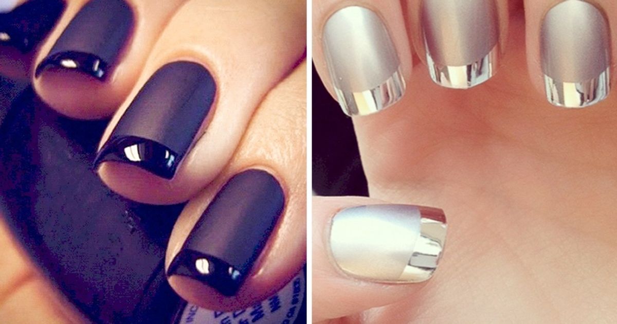 15 Ideas asombrosas para manicura francesa