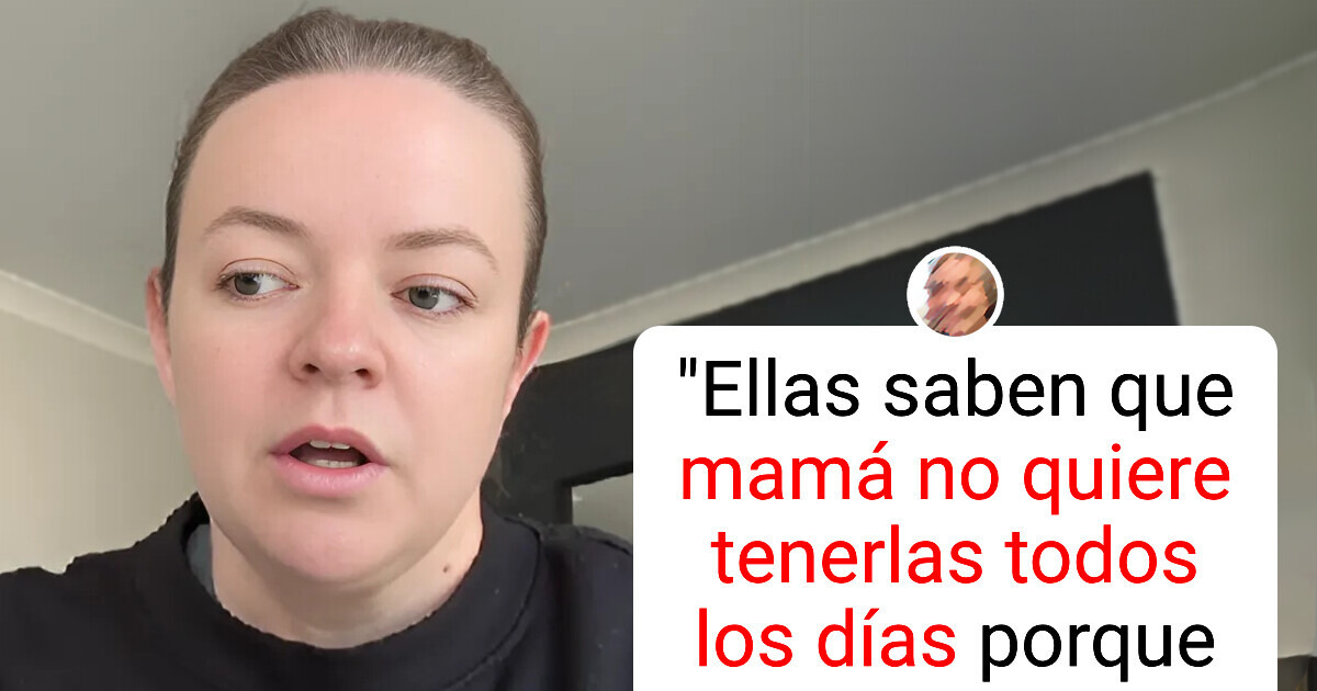 Mamá afirma que no quiere ver a sus hijos todos los días y que eso le hace “una mejor mamá” Mamá afirma que no quiere ver a sus hijos todos los días y que eso le hace “una mejor mamá”