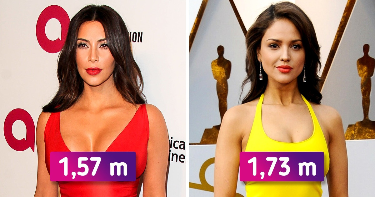 35+ Famosos que son más altos o más bajos de lo que pensábamos