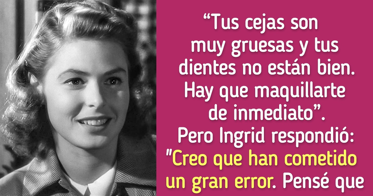 Ingrid Bergman, la historia de la diva del siglo pasado que alcanzó el éxito sin dejar de ser ella misma Ingrid Bergman, la historia de la diva del siglo pasado que alcanzó el éxito sin dejar de ser ella misma