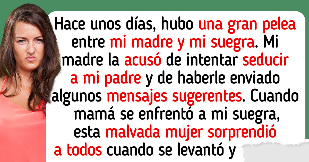 Eché a mi desagradable suegra de casa y no me importa que no tenga dinero y pueda acabar siendo una sin techo Eché a mi desagradable suegra de casa y no me importa que no tenga dinero y pueda acabar siendo una sin techo
