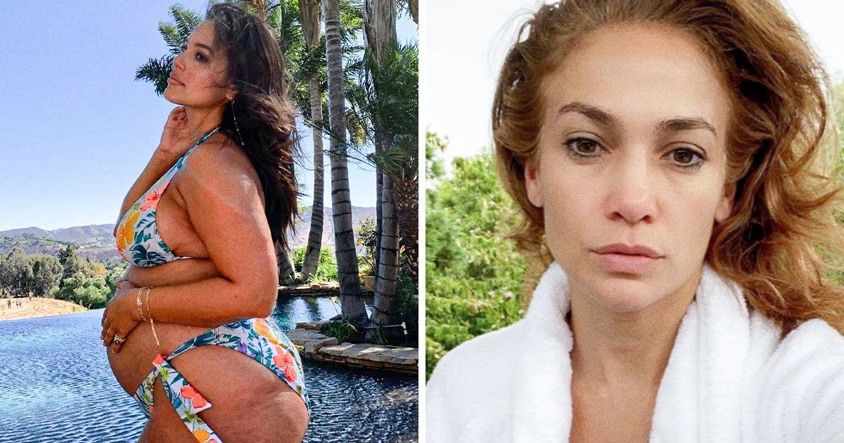 10+ Famosas que no temen mostrarse al natural, tal y como son en las redes sociales