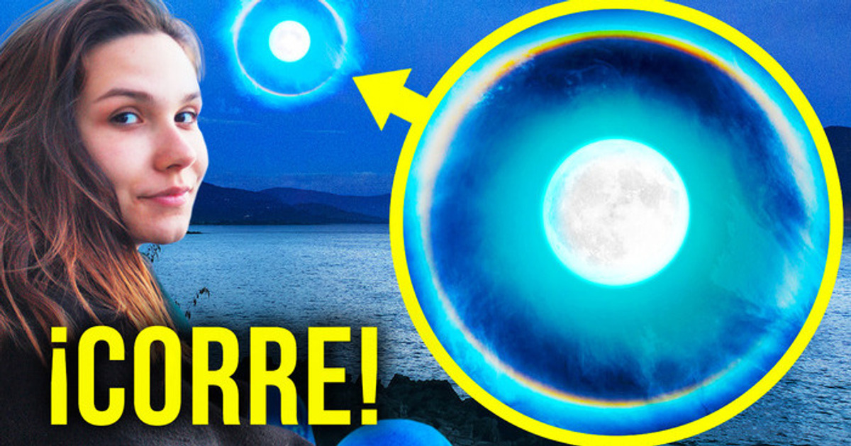 Si hay un anillo alrededor de la Luna, entra a tu casa Si hay un anillo alrededor de la Luna, entra a tu casa