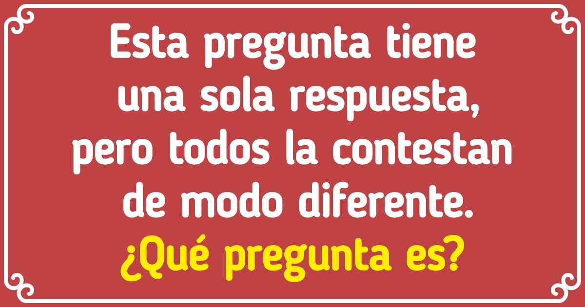 Test: 30 Acertijos para entrenar el cerebro y mejorar las habilidades lógicas Test: 30 Acertijos para entrenar el cerebro y mejorar las habilidades lógicas