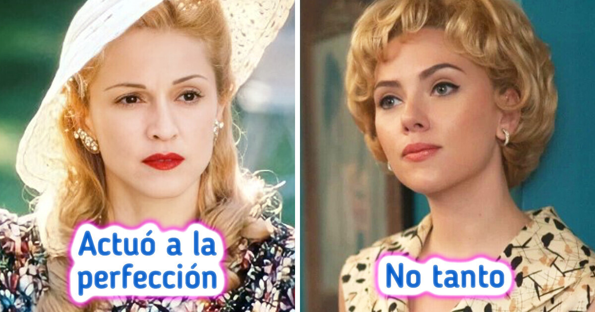 13 Famosos que revivieron en el cine a leyendas del espectáculo, pero no todos lo hicieron tan bien 13 Famosos que revivieron en el cine a leyendas del espectáculo, pero no todos lo hicieron tan bien