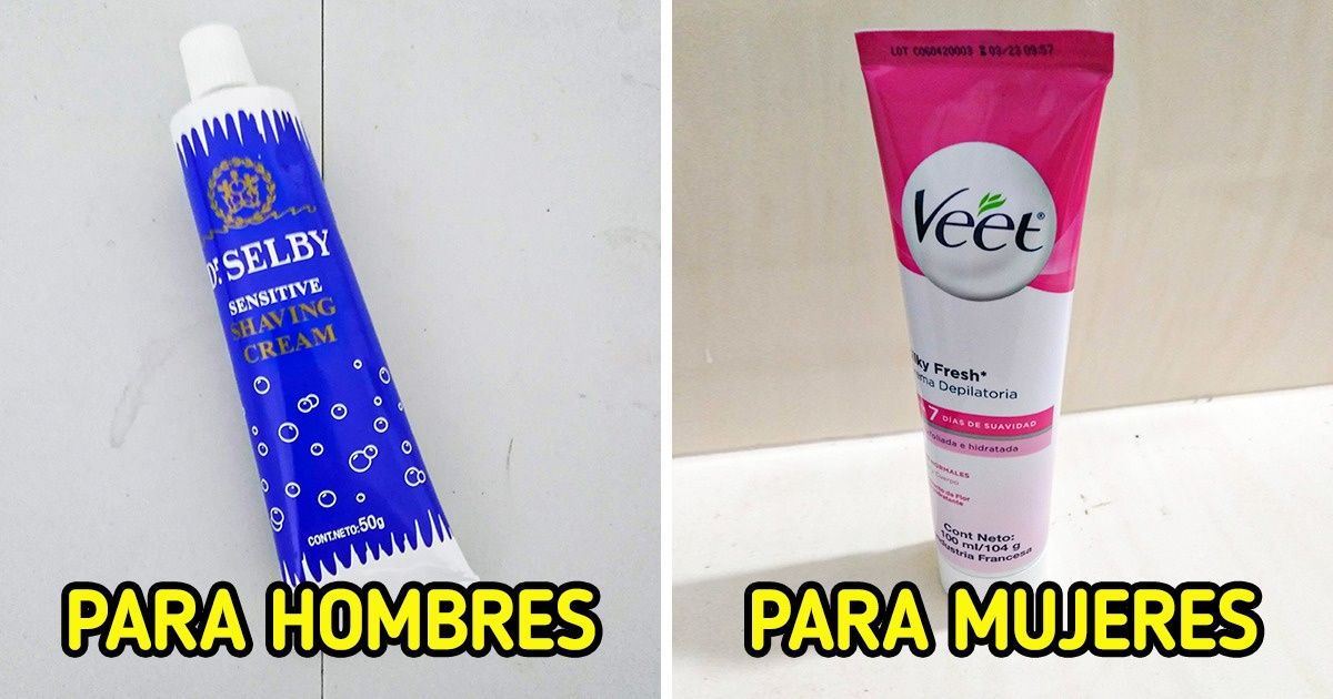 Qué diferencias hay entre un cosmético para hombres y uno para mujeres Qué diferencias hay entre un cosmético para hombres y uno para mujeres