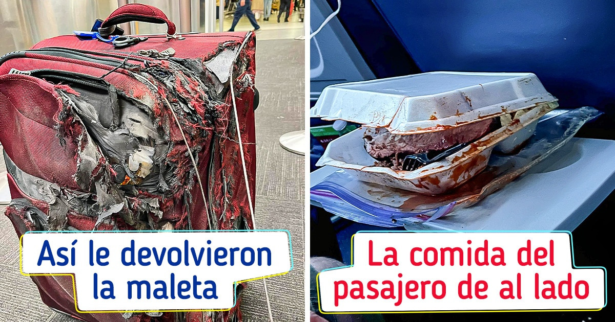 20+ Momentos en que los pasajeros quisieron retroceder el tiempo para nunca haber subido a ese avión