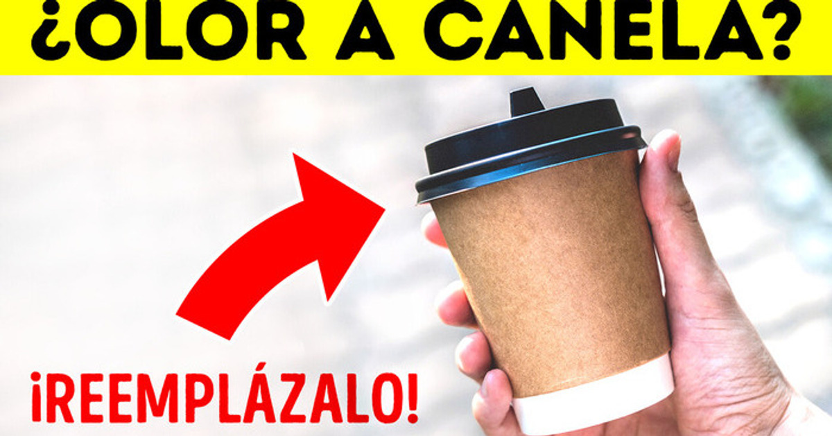 Si tu bebida huele a canela, tírala Si tu bebida huele a canela, tírala