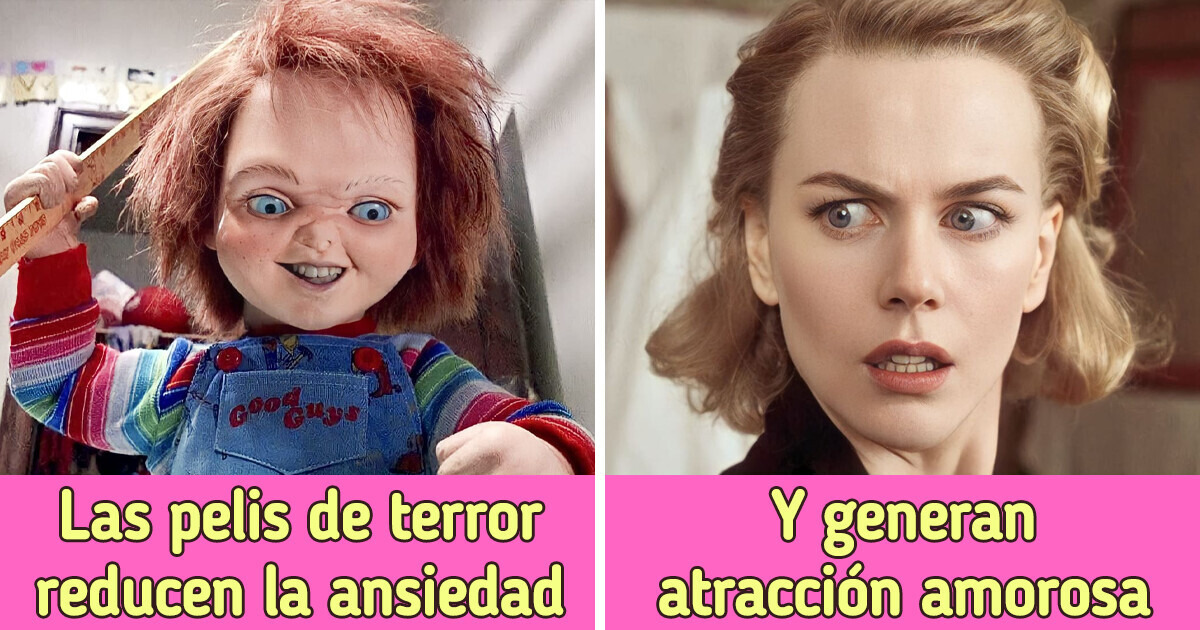 7 Razones por las que las películas de terror tienen un poder curativo