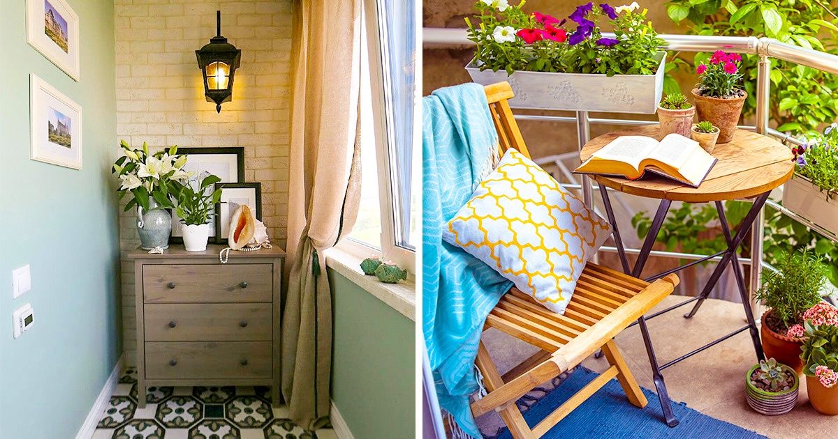 Cómo convertir tu pequeño balcón en el lugar más acogedor del departamento