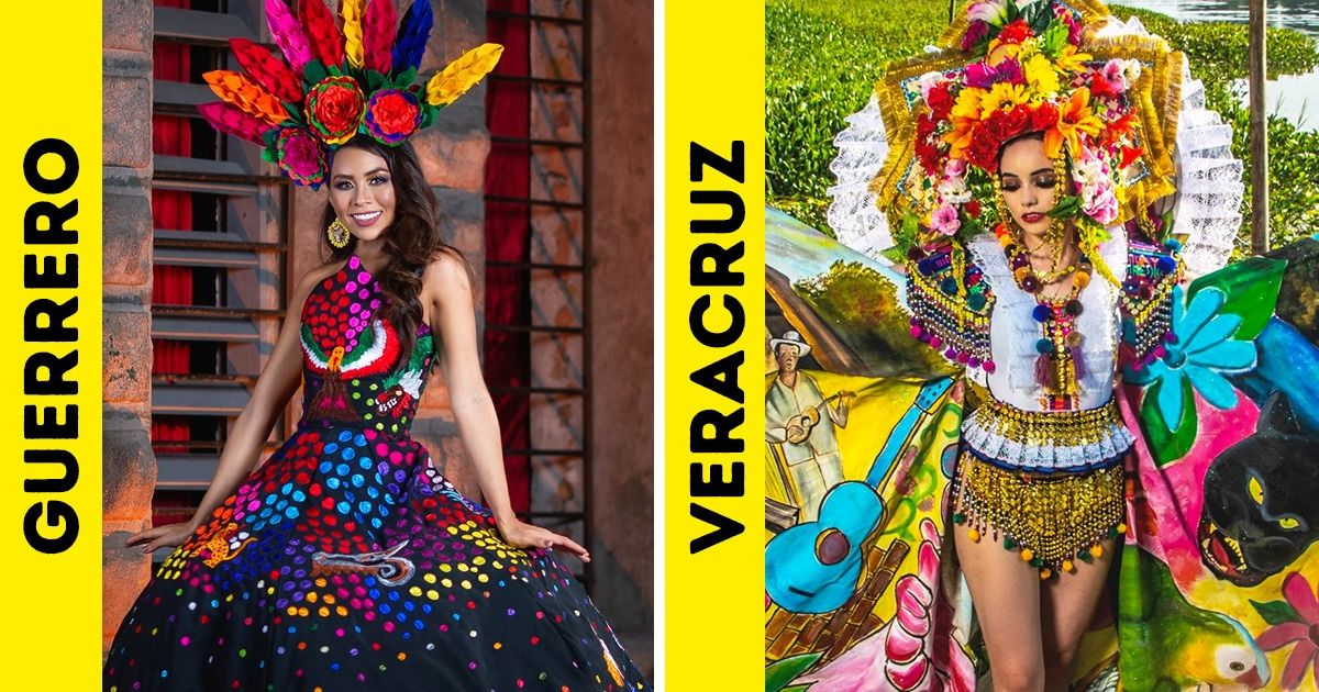 Las concursantes de Miss México mostraron sus trajes nacionales y conquistaron Internet Las concursantes de Miss México mostraron sus trajes nacionales y conquistaron Internet