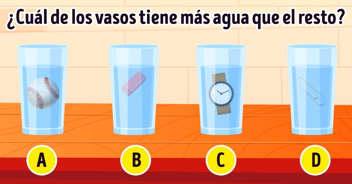 Test: 15 Acertijos que pondrán a prueba todo tu ingenio Test: 15 Acertijos que pondrán a prueba todo tu ingenio