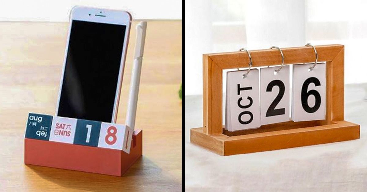13 Calendarios creativos para este 2019