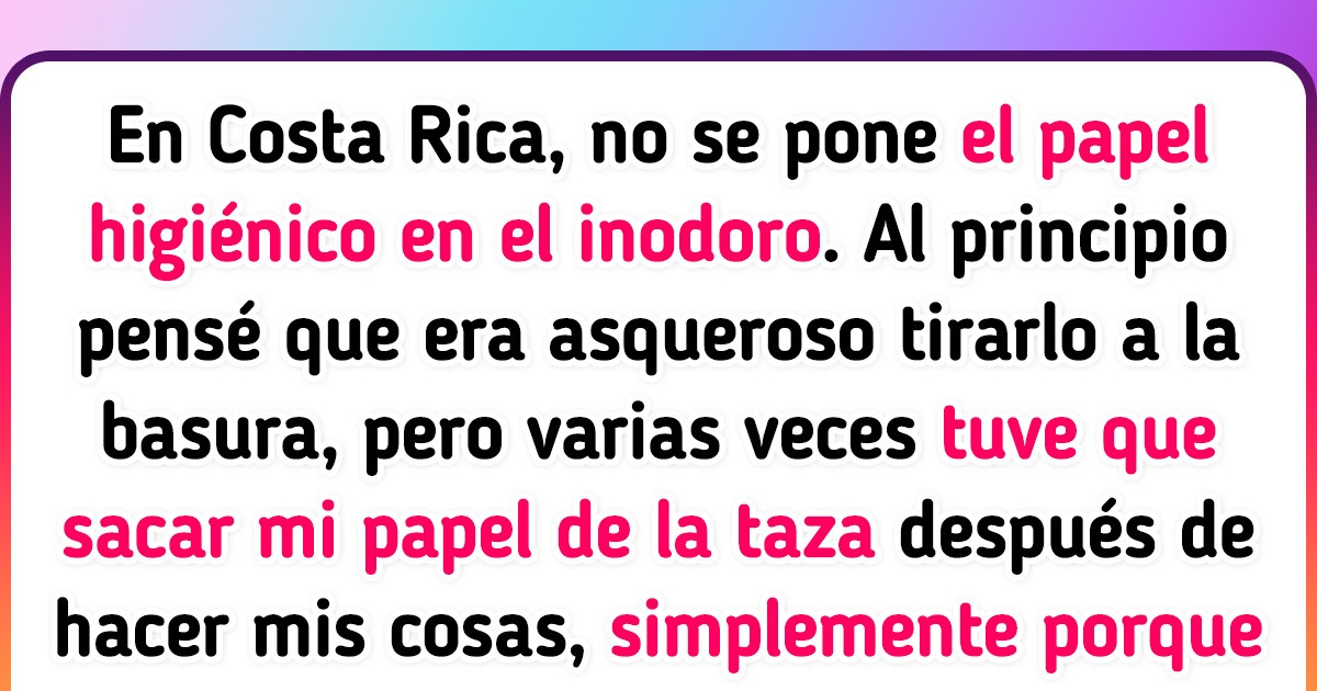 20+ Personas compartieron los choques culturales más bizarros que experimentaron en otros países