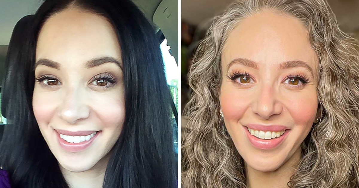 19 Mujeres que dejaron de luchar contra sus canas y ahora aman mostrarse al natural