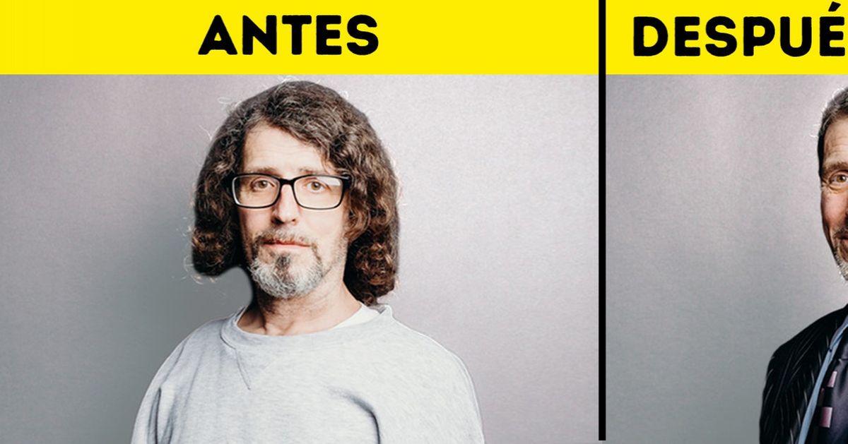 20 Hombres se cambiaron de ropa para una entrevista y demostraron cómo los trajes pueden modificar a alguien por completo