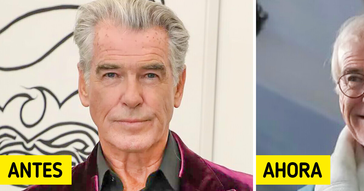 Pierce Brosnan estrena nuevo look con calva y está irreconocible