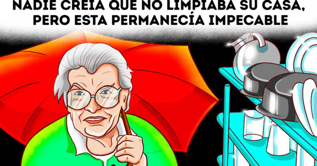 Así es como ella hizo que su casa se limpiara sola por más de 20 años