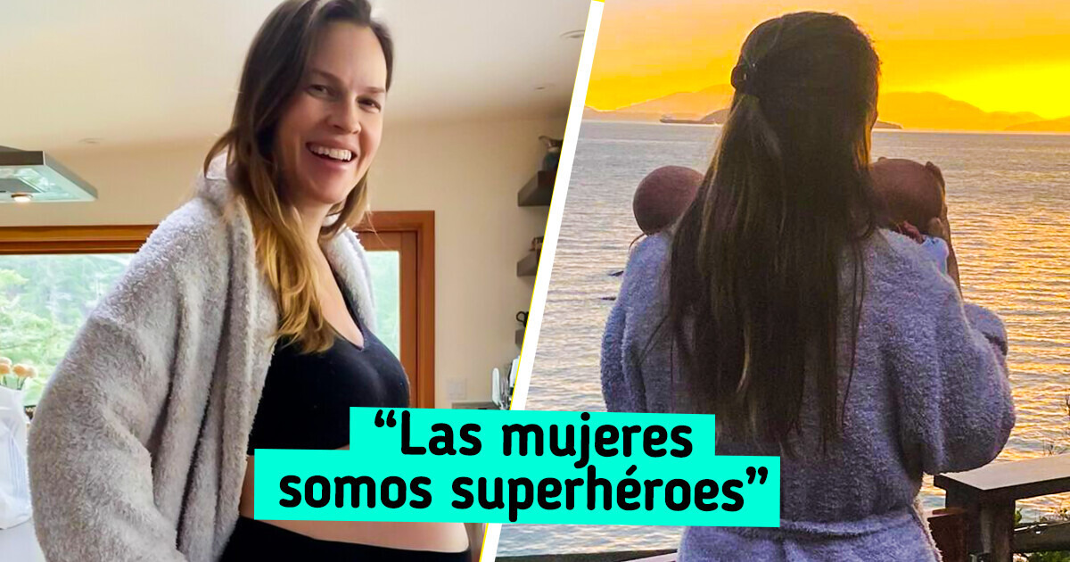 Hilary Swank dio a luz gemelos a los 48 años y cumplió uno de sus sueños