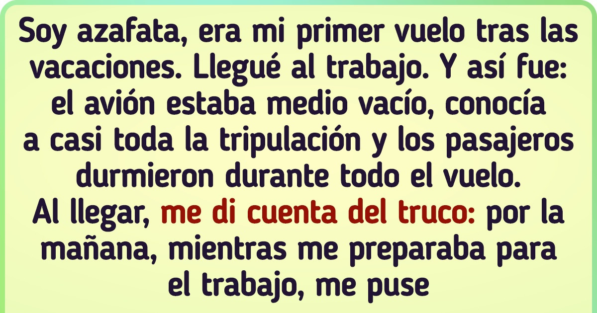 14 Historias que demuestran que solo el fuselaje del avión es más resistente que los nervios de un asistente de vuelo